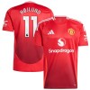 Camisola Manchester United Hojlund 11 Homen Equipamento 1ª 24/25